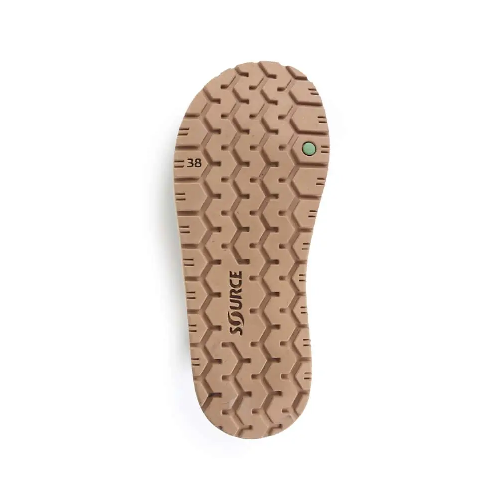 סנדלי שורש נשים סהרה צבע זברה